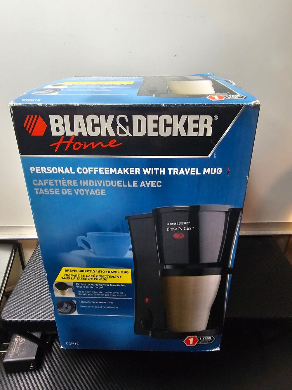 Black and & Decker DCM18 Brew N Go Single Serve Coffee Maker